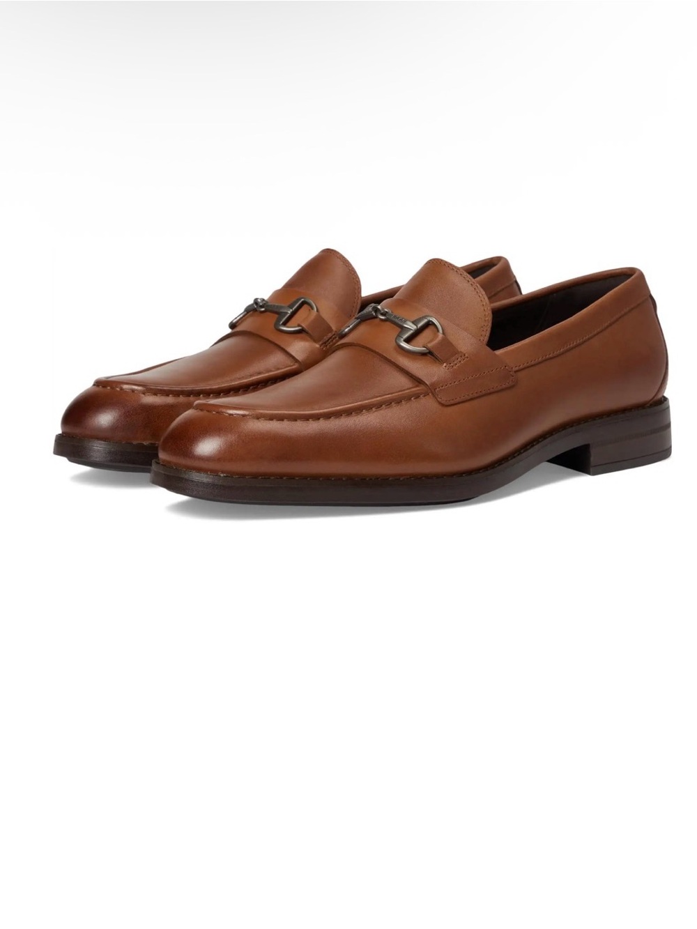 Cole Haan Men's Tan Leather Bit Loafers